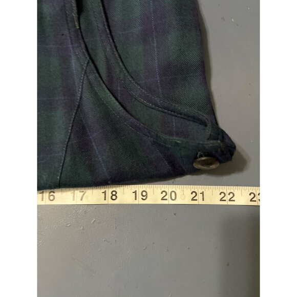 Excitation Blue‎ Plaid Sleeveless Maxi Dress XL MODEST - Picture 9 of 10